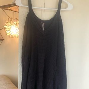 Free People Cold Shoulder Sweater